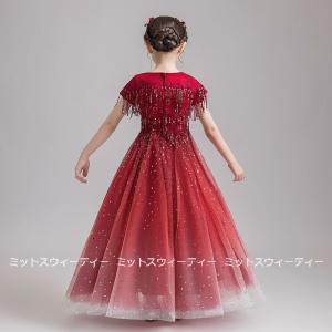 キッズドレス 女の子 子供 ドレス ピアノ発表...の詳細画像4