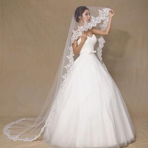 ウエディングベール ウェディングベール ロングベール コーム付き