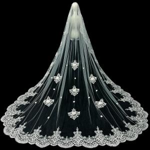 ウェディングベール / ロングベール / ラインストーン付き ウエディングベール ウェディングベール ロングベール コーム付き