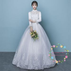 ウェディングドレス 花嫁 二次会 S-9XL ウエディングドレス 結婚式