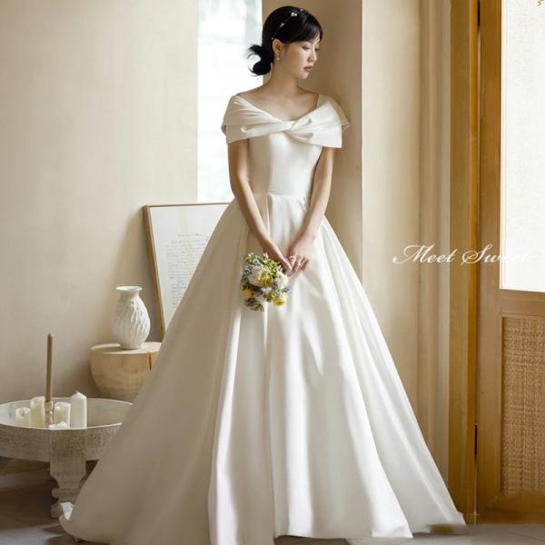 ウェディングドレス ウエディングドレス 二次会 2.5次会 結婚式 披露宴 前撮り 後撮り ブライダ...