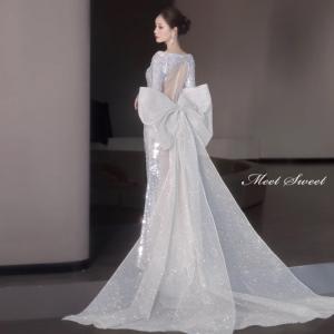 ウェディングドレス マーメイドライン 結婚式 ウエディングドレス 花嫁