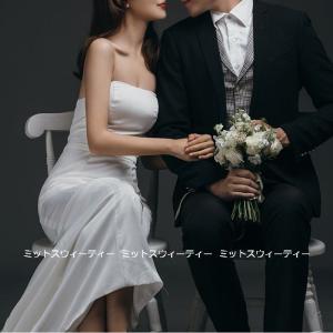 ウェディングドレス ロングドレス マーメイドラ...の詳細画像2