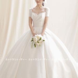 ウェディングドレス 結婚式 二次会 ホワイト 長袖 花嫁 白ドレス