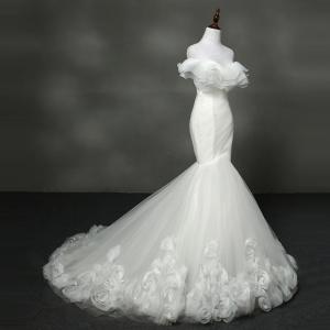 ウェディングドレス マーメイドライン 花嫁 ウエディングドレス