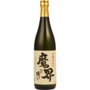 芋焼酎　魔界への誘い　黒麹　25度　720ml｜mista