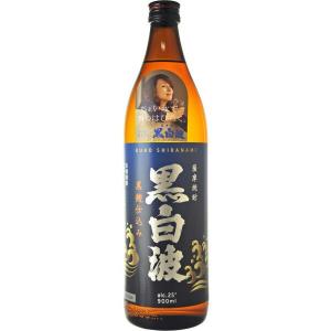 芋焼酎　黒白波　25度　900ml｜mista