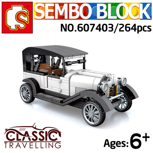 ブロック おもちゃ クラシックカー インテリア 大人 車 模型 ギフト最適 レゴ互換品 LEGO互換...