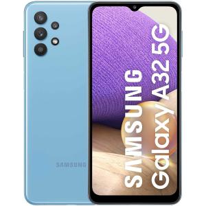 Samsung Galaxy A32 A326B Dual Sim 6GB RAM 128GB 5G 青 新品 SIMフリースマホ 本体 1年保証