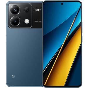 Xiaomi Poco X6 Dual Sim 8GB RAM 256GB 5G 青 新品 SIMフリースマホ本体 1年保証｜mistergadgets