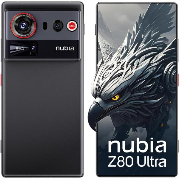 ZTE Nubia Z80 Ultra Dual Sim 16GB RAM 512GB 5G 黒 新...