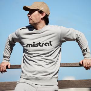 スウェット トレーナー プルオーバー グレー クルー メンズ レディース ユニセックス ミストラル 速乾 機能性 Crew Neck Sweatshirt Gray ミストラル公式ウエアyahoo 店 通販 Yahoo ショッピング