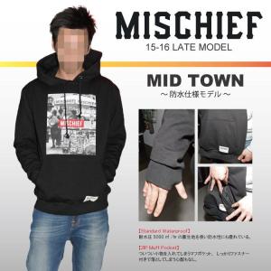 MISCHIEF （ミスチーフ） STANDARD WATER PROOF MID TOWN -MISTY別注モデル-  （防水パーカー）｜misty-snow