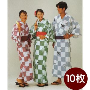 大人浴衣 日本製 業務用仕立 カラー浴衣 遊美 ...の商品画像