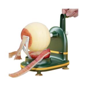 アップル ピーラー りんご 皮むき器 アップルクイック 梨 なし 果物 皮剥き機 回転式 アップルカッター付き 便利小物 キッチン用品