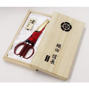 ニッケン刃物 関伝の美 日本刀はさみ 織田信長モデル SW-100N｜misuzu-store