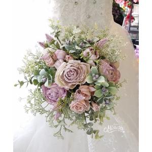 ナチュラル系オールドローズ ブライダル アートフラワー