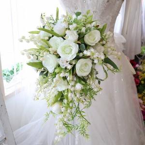 クラッチブーケ・ブートニア・ヘアパーツセット ブライダル アート