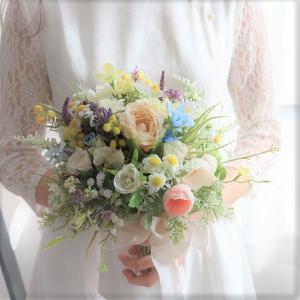 セピア色 ノスタルジックブーケ フォトウェディング ギフト 送別 : 花