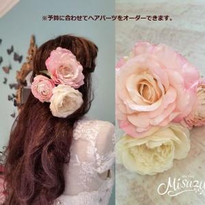 キャスケードブーケ ブライダル アートフラワー...の詳細画像4