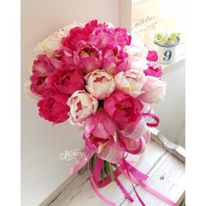 ピンク チューリップ 花束の商品一覧 通販 Yahoo ショッピング