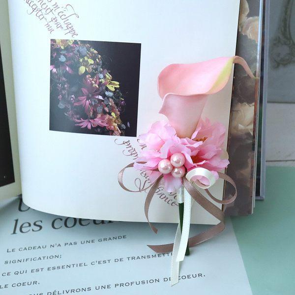 春コサージュ　カラー　卒業式　入学式　セミナー　2次会　パーティ　328