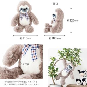 もふもふナマケモノ&可愛いドライフラワーブーケ...の詳細画像2