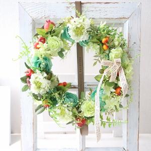 misuzu シアワセのレインボーリース (L)虹色 LGBTインテリア 玄関