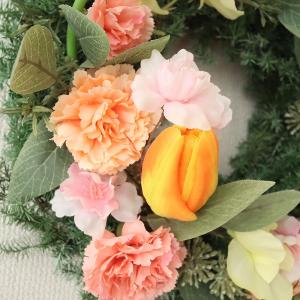 【現品限り】桜とチューリップが彩る春爛漫のリー...の詳細画像3