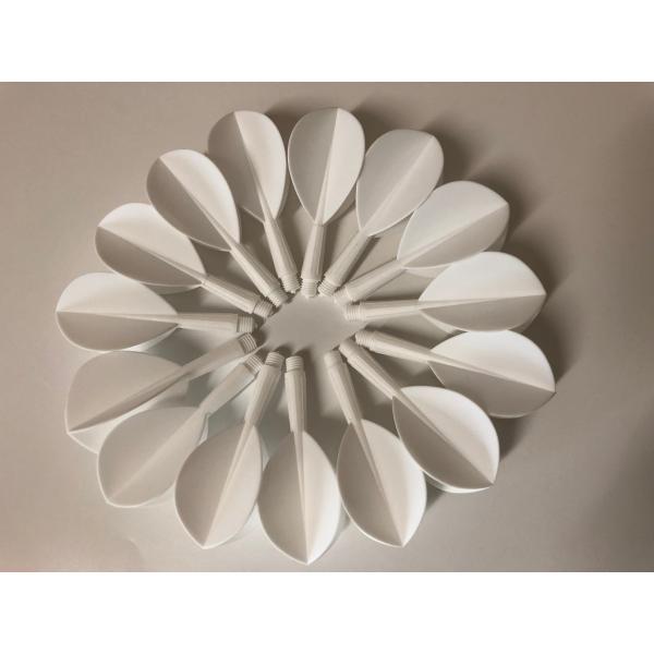 メダリスト ハウスダーツ用フライト　白　１５本セット