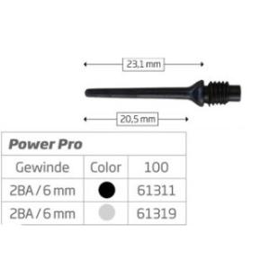 Bull's 61311 PowerPro 100個入 2BA 黒