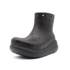 crocs　CLASSIC CRUSH RAIN BOOT　BLACK (207946-001)｜mita-sneakers