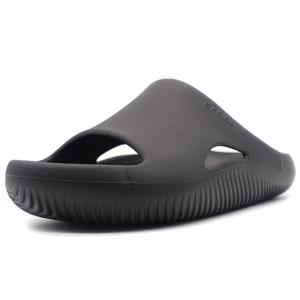 crocs　MELLOW RECOVERY SLIDE　BLACK (208392-001)｜mita-sneakers