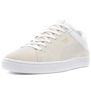 Puma　SUEDE LAYERS　IVORY GLOW/PUMA WHITE (381939-01)｜mita-sneakers