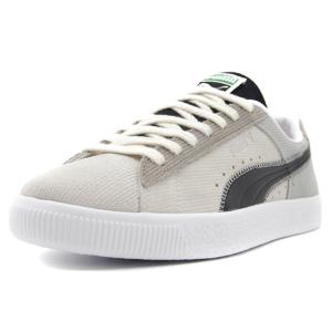 Puma　SUEDE VTG BLOCKED　NIMBUS CLOUD/PUMA BLACK/PUMA WHITE (383780-02)｜mita-sneakers