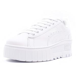 Puma　MAYZE WEDGE WMNS　PUMA WHITE (386273-04)｜mita-sneakers