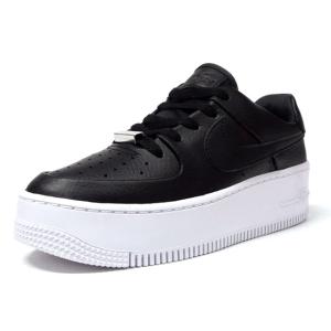 NIKE　(WMNS) AIR FORCE 1 SAGE LOW "LIMITED EDITION for NSW"　BLACK/BLACK/WHITE (AR5339-002)｜mita-sneakers