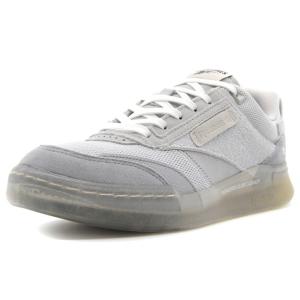 Reebok　CLUB C LEGACY "PLEASURES"　PURE GREY/PURE GREY/STRAW (GW2639)｜mita-sneakers