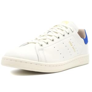 adidas　STAN SMITH LUX "STAN SMITH"　OFF WHITE/CREAM WHITE/TEAM ROYAL BLUE (ID1995)｜mita-sneakers