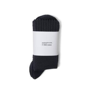 MARQUEE PLAYER　HYBRID RIB SOCKS HI "Made in JAPAN"　CHARCOAL (MARQUEE-PLAYER33)｜mita-sneakers