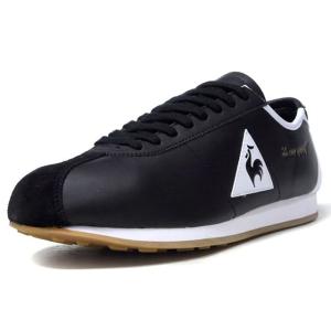 le coq sportif　MONTPELLIER LEATHER "LIMITED EDITION for LE CLUB"　BLK/WHT/GLD/GUM (QL1NGC07BW)｜mita-sneakers