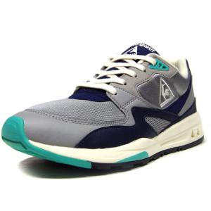 le coq sportif　LCS R 800 "LIMITED EDITION for better+"　GRY/NVY/E.GRN/O.WHT  (QL1OGC08GN)｜mita-sneakers