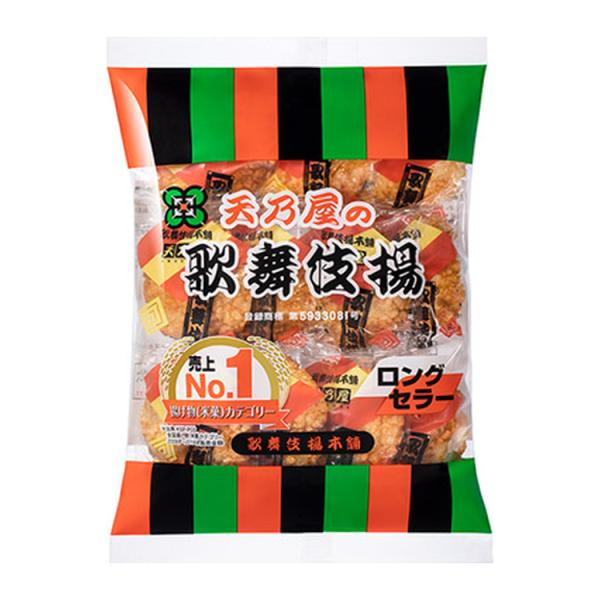 天乃屋 歌舞伎揚 11枚×12袋