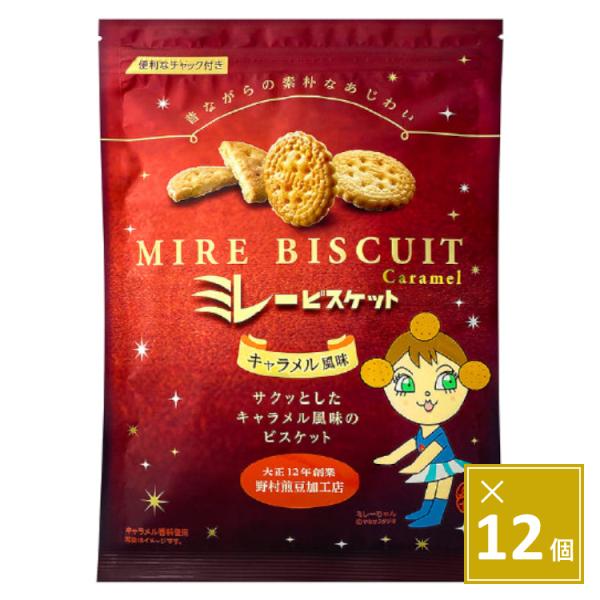 MDホールディングス ミレービスケット キャラメル風味 115g×12袋｜キャラメル風味 香ばしい ...