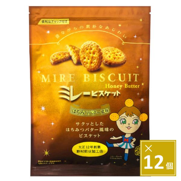 MDホールディングス ミレービスケット はちみつバター風味 115g×12袋｜はちみつ風味 バター香...