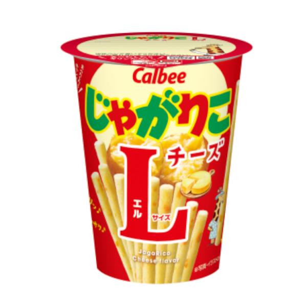 カルビー じゃがりこチーズ Lサイズ 66g×12個