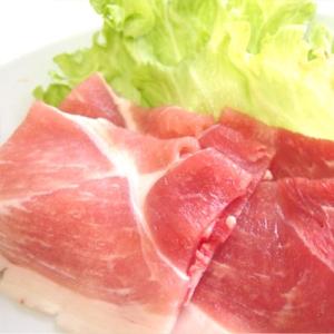 【冷凍】四万十こめ豚王/モモ/スライス　100g　高知 お土産 特産品 贈り物 ギフト 四万十こめ豚 四万十ポーク 窪川ポーク