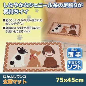 MITAS玄関マット 約幅75×奥行45×厚み...の詳細画像1
