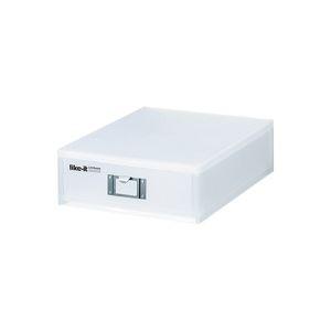 MITAS（まとめ）ライクイット ファイルユニットA4ホワイトLM-50〔×3セット〕to