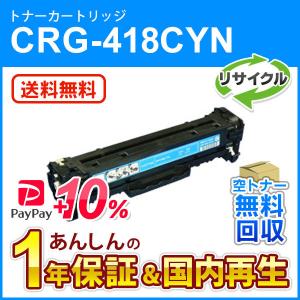 キヤノン（Canon） キヤノン対応 リサイクルトナーカートリッジ418